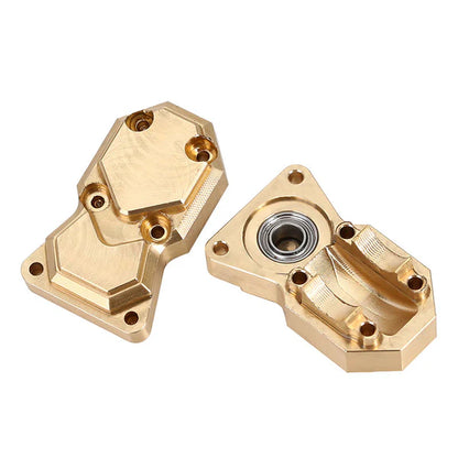 11g Heavy Front Rear Brass Diff Covers SCX24