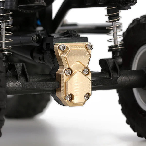 11g Heavy Front Rear Brass Diff Covers SCX24