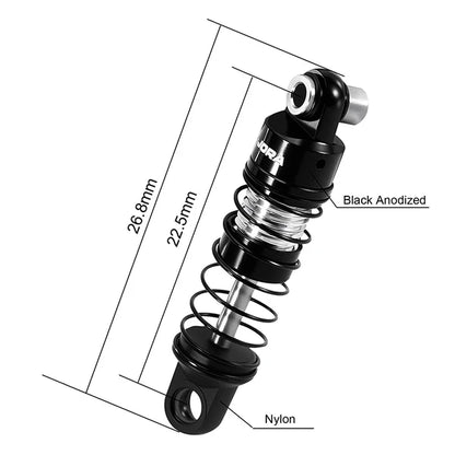 22.5mm Oil Shocks for SCX30