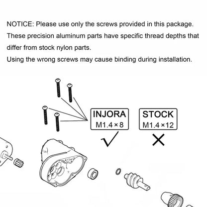 Aluminum Transmission Kit for SCX30
