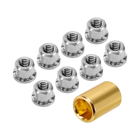 Custom M2 3.0 Wheel Nuts for SCX30