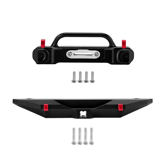 Aluminum Front & Rear Bumper for SCX30 JLU