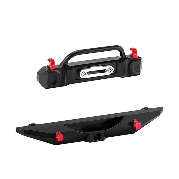 Aluminum Front & Rear Bumper for SCX30 JLU