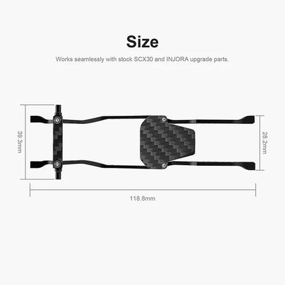 Chassis Kit with Rock Sliders for SCX30
