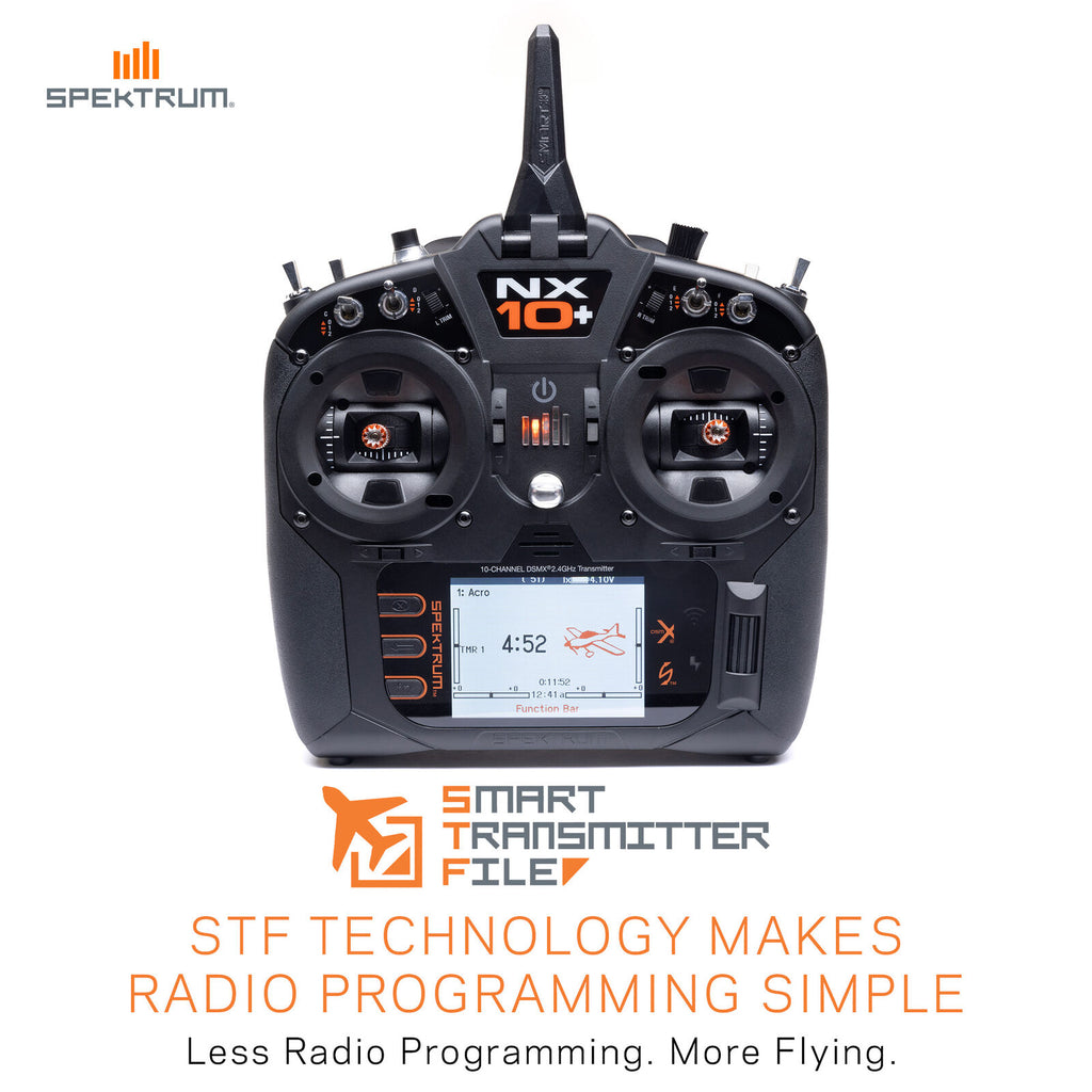 Spektrum NX10+ 20-Channel DSMX Transmitter Only (SPMR10120A)