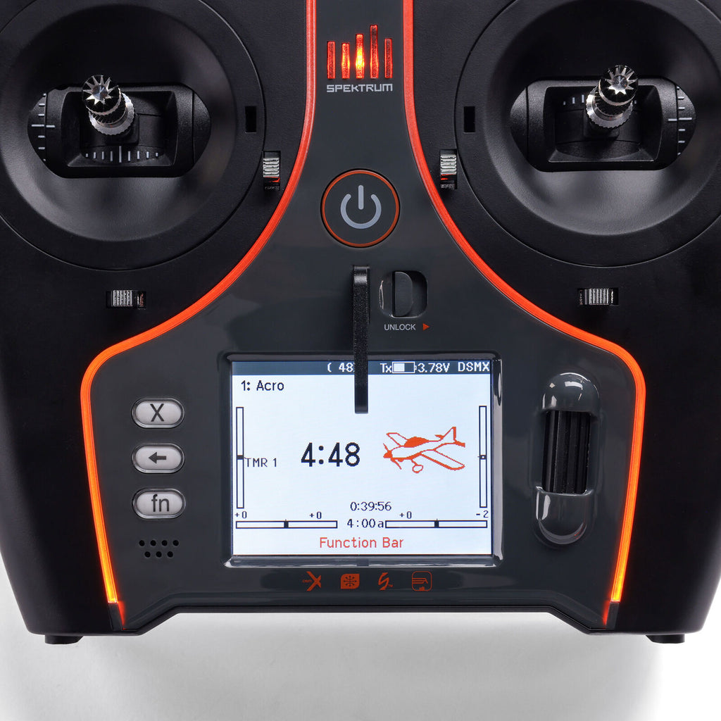NX7e+ 14 Channel DSMX Transmitter Only: Black Edition