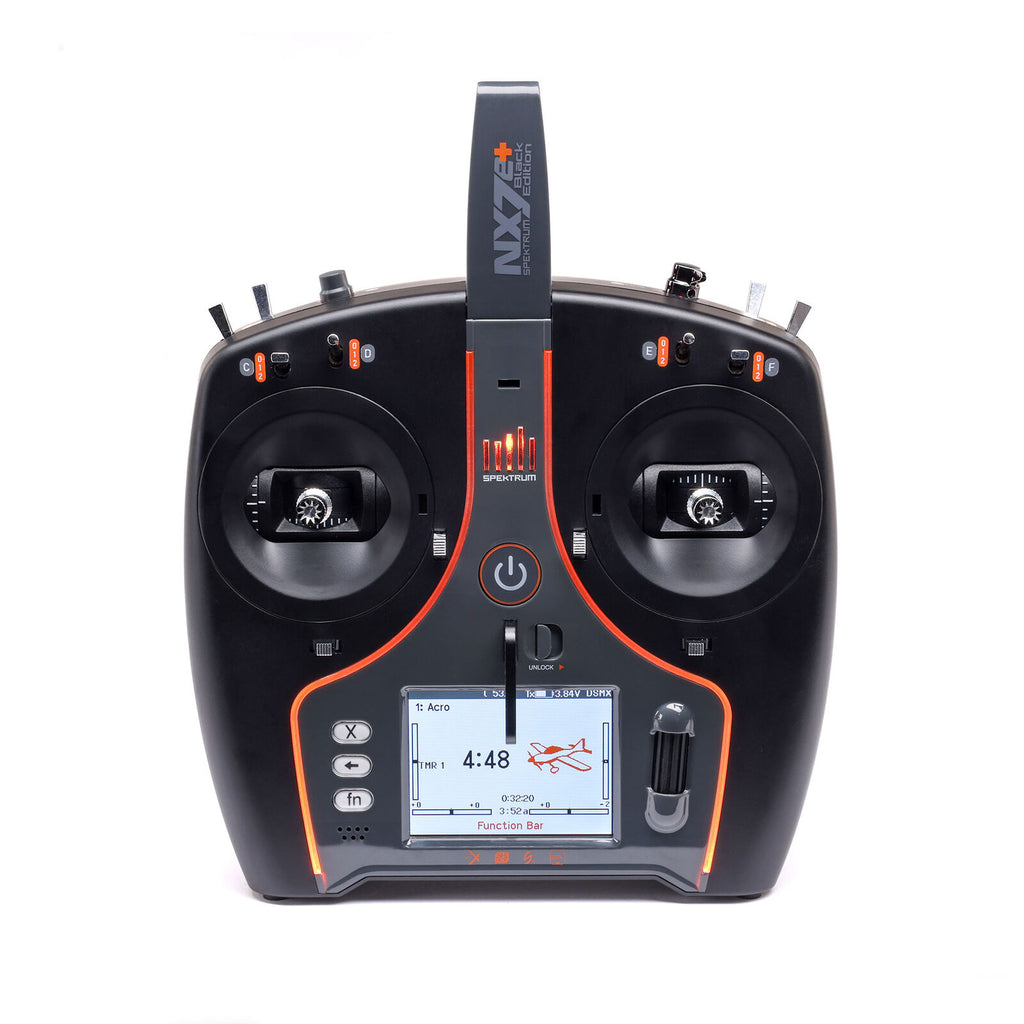 NX7e+ 14 Channel DSMX Transmitter Only: Black Edition