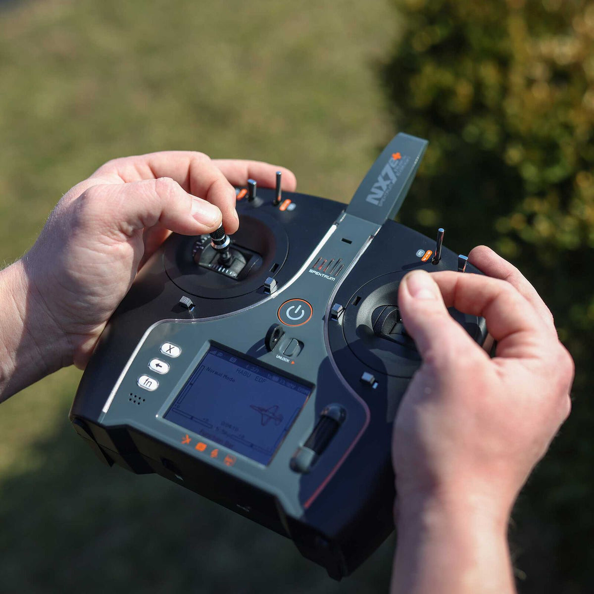 NX7e+ 14 Channel DSMX Transmitter Only: Black Edition