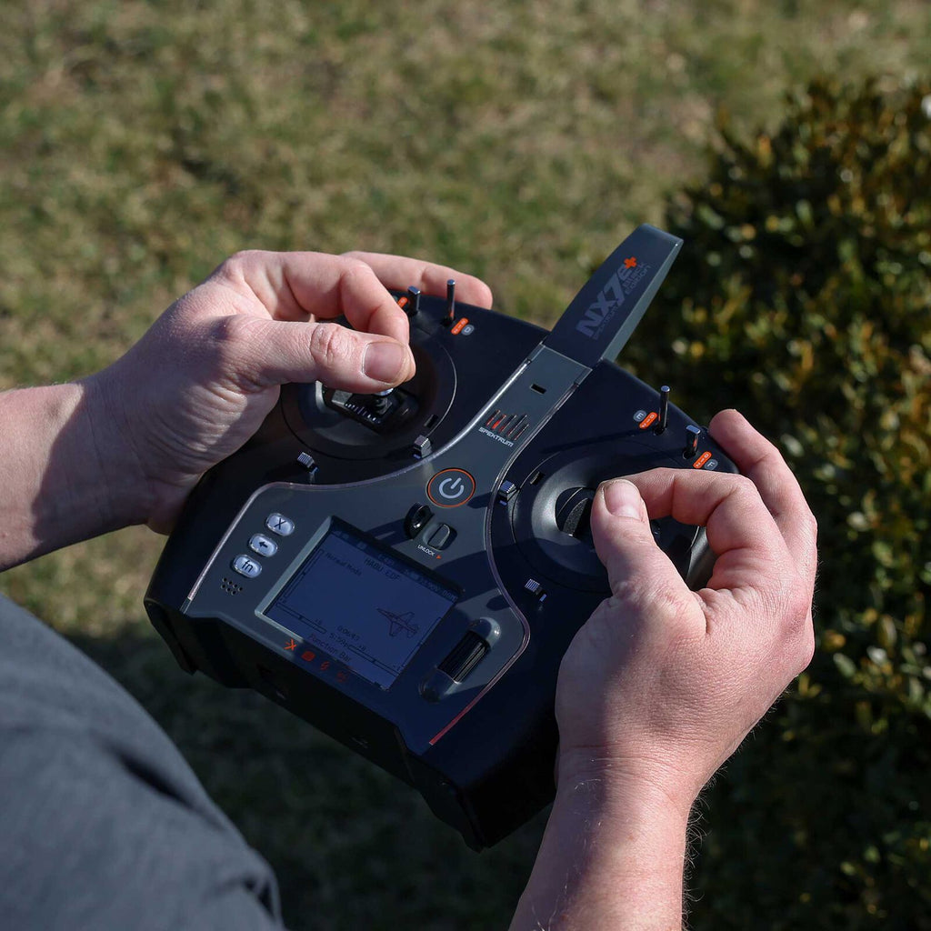 NX7e+ 14 Channel DSMX Transmitter Only: Black Edition