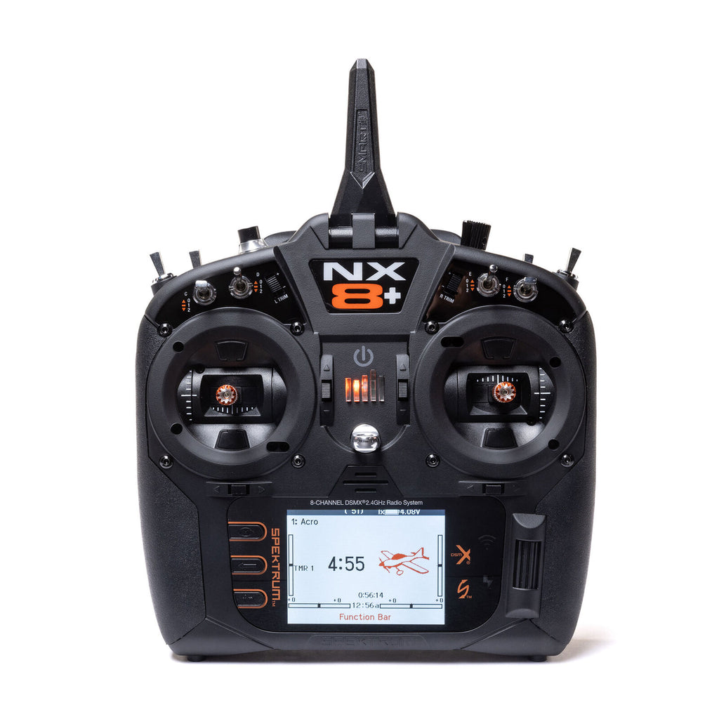 Spektrum NX8+ 20-Channel DSMX Transmitter Only (SPMR8210A)