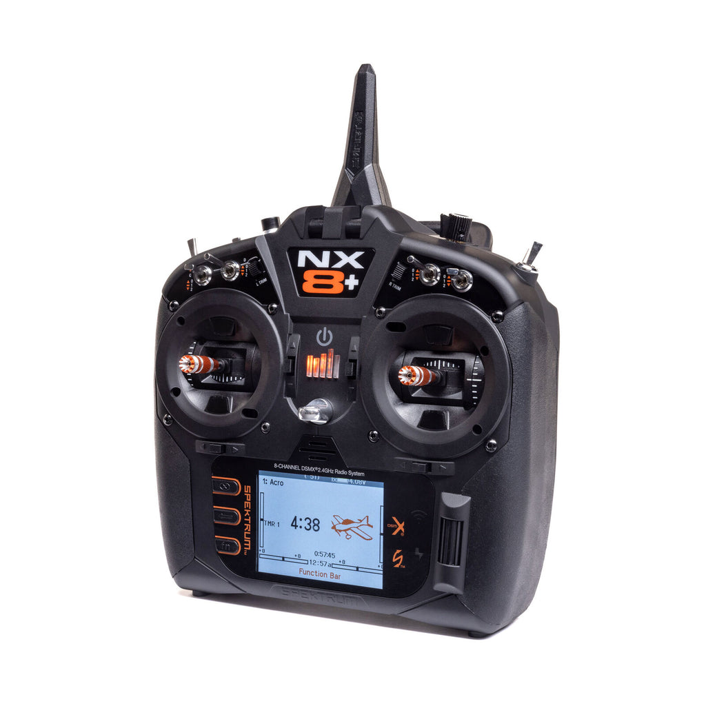 Spektrum NX8+ 20-Channel DSMX Transmitter Only (SPMR8210A)