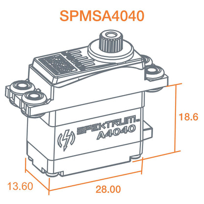 A4040 MT/HS Micro MG HV Servo