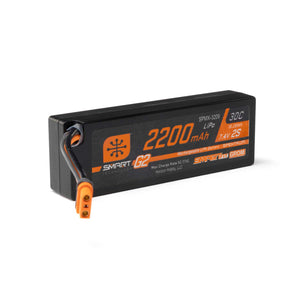 Spektrum 2 Cell 2200mAh 7.4V 30C Smart G1 LiPo with IC2 (SPMX-3209)