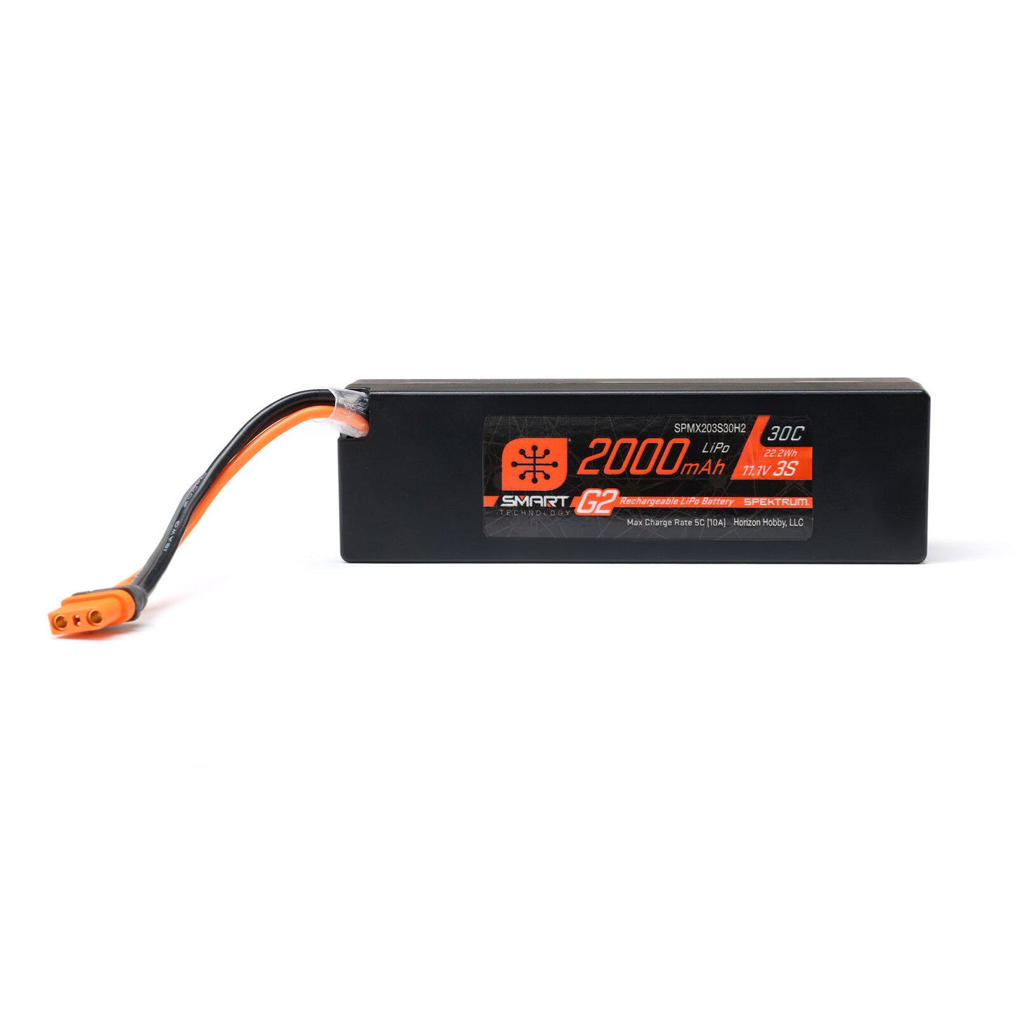 3 cell 2000mAh 11.1v Smart G2 Lipo Battery: IC2