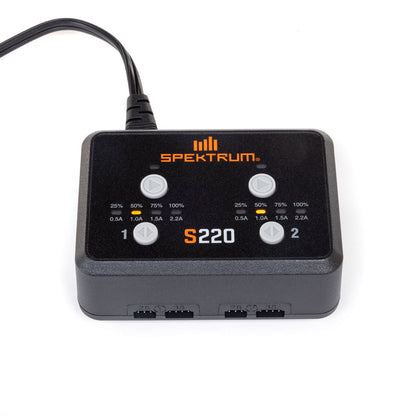 S220 2x20W AC Smart Charger