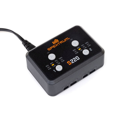 S220 2x20W AC Smart Charger