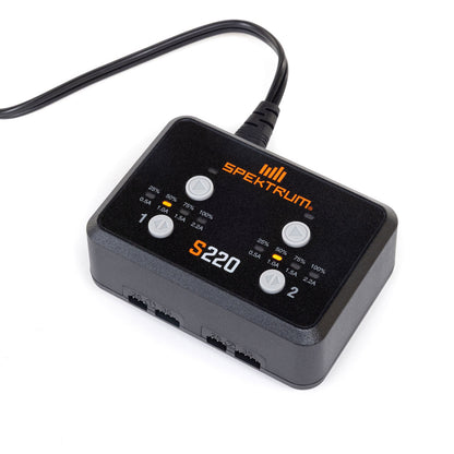 S220 2x20W AC Smart Charger