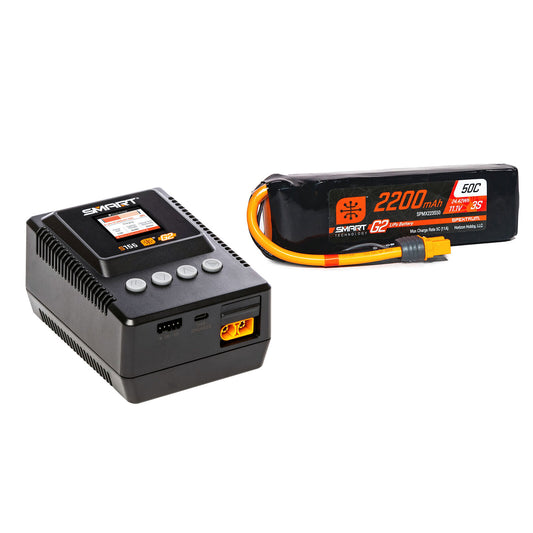 3S Smart G2 PowerStage Air Bundle: 3S 2200mAh LiPo Battery / S155 Charger