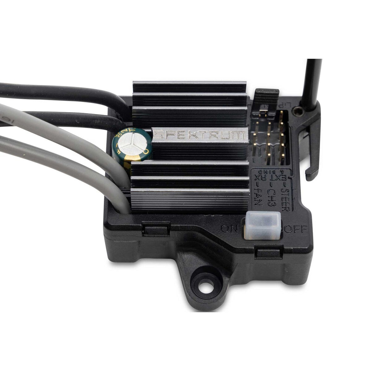 Spektrum Accessories SLT 25 Amp Brush 2-in-1 ESC / Receiver Combo, 1/10 2WD (SPMXSE2125RX)
