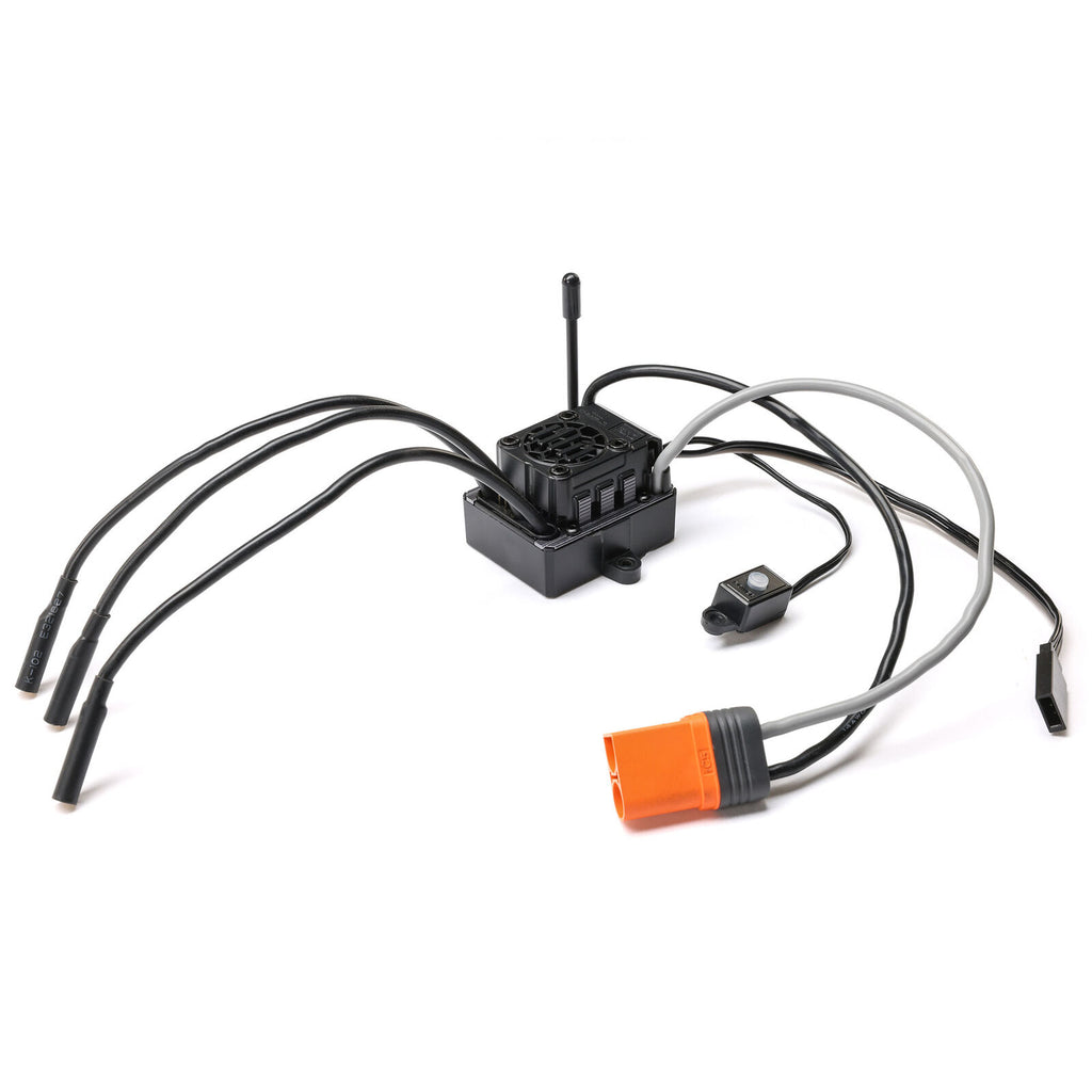 80A Brushless 2-in-1 ESC / SLT Receiver: 3S Vehicles: SPMXSE8010RX