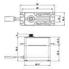 Savox- SV1280SGP Servo