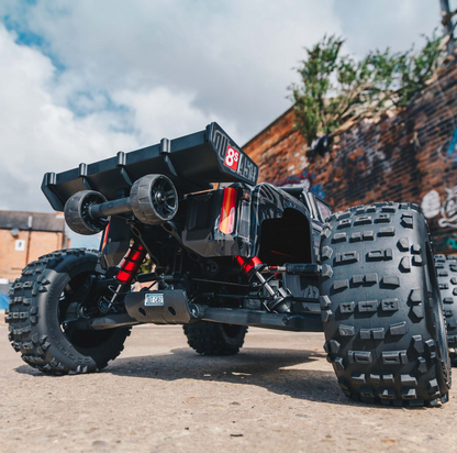 1/5 Outcast 4WD, EXtreme Bash Roller  (Requires battery & charger): Black: ARA5210