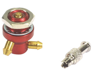 Kwik-Fill Fueling Valve, Gas Only, Red