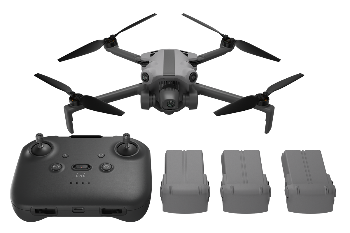 Skyrover X1 Fly More Combo Grey CP.MA.00000958.01, drone with standard remote, three batteries, charging hub and bag