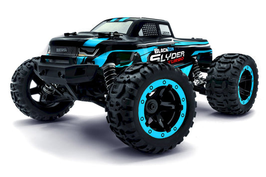 1/16th Slyder MT Turbo 4WD Electric Monster Truck - RTR - Blue/ Black
