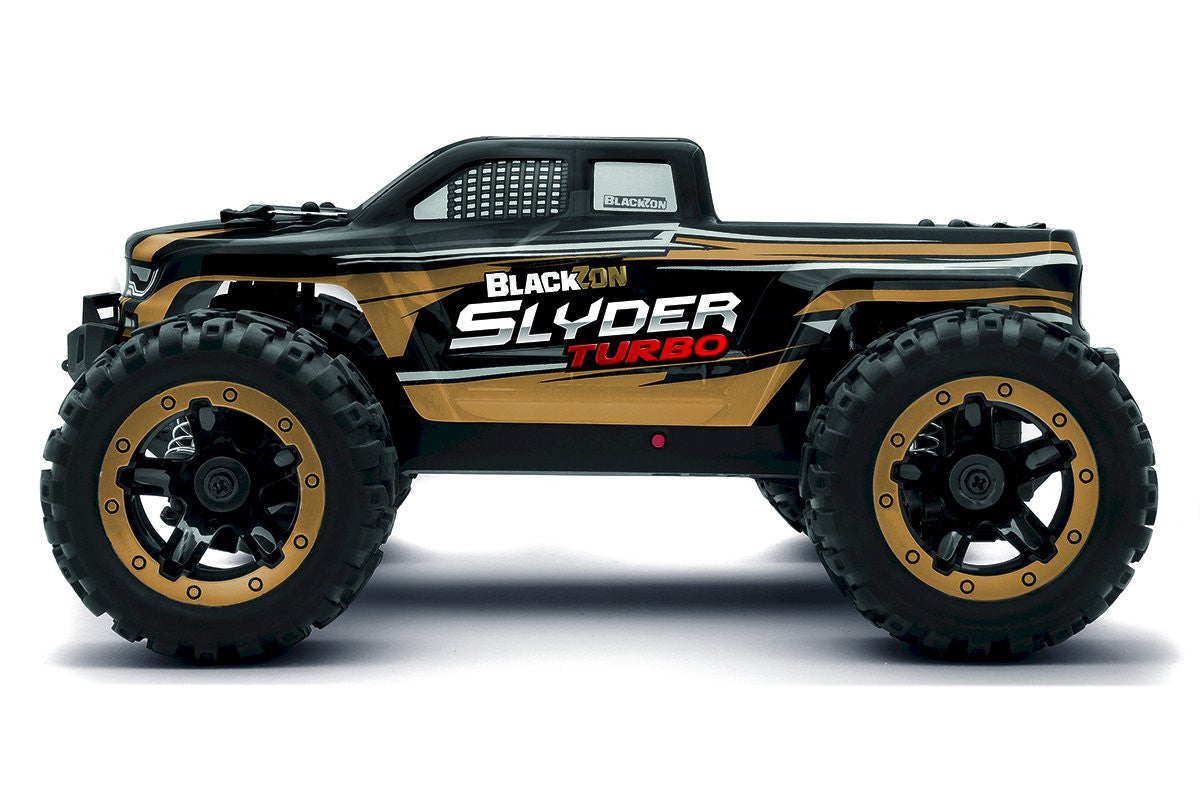 1/16th Slyder MT Turbo 4WD Electric Monster Truck - RTR - Gold/ Black