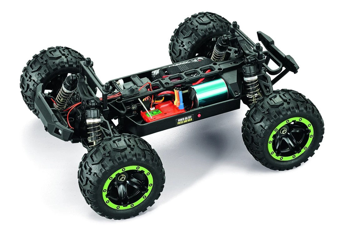 1/16th Slyder MT Turbo 4WD Electric Monster Truck - RTR - Green / Black