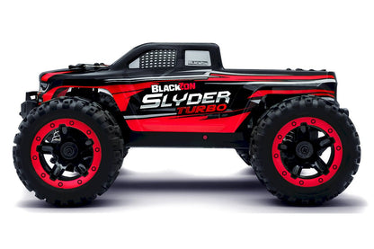 1/16th Slyder MT Turbo 4WD Electric Monster Truck - RTR - Red / Black