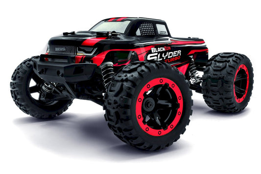 1/16th Slyder MT Turbo 4WD Electric Monster Truck - RTR - Red / Black