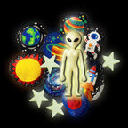 Glow In The Dark/Space Rock Painting