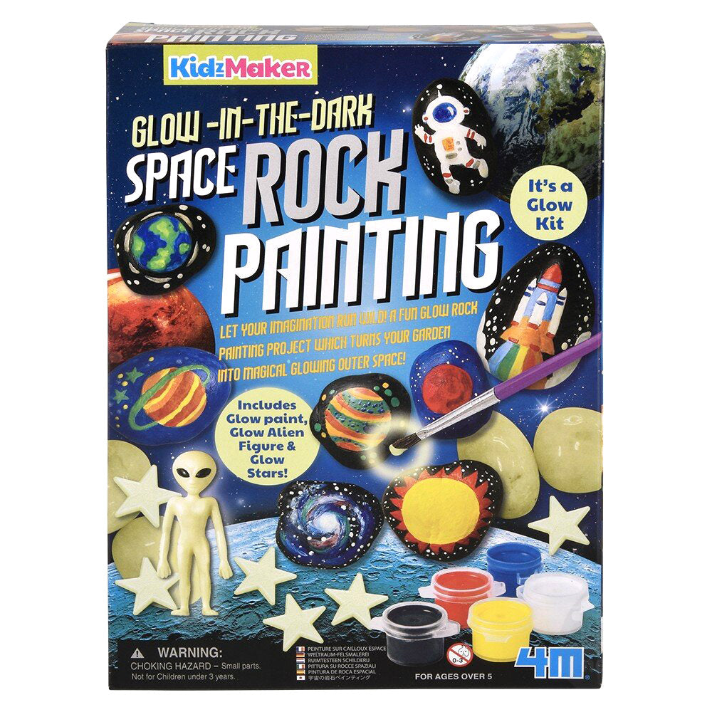 Glow In The Dark/Space Rock Painting