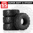 0.7" 39*15mm HAMROK Tires SCX30 (T7027) (4)