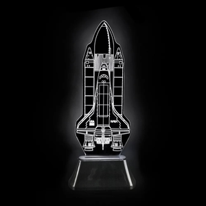 3D Laser Light Shuttle 11"