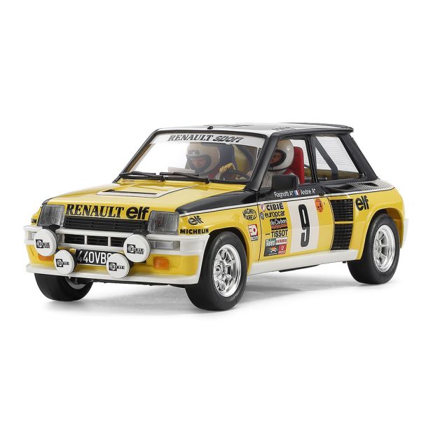 1/24 Renault 5 Turbo Rally Kit Plastic Model Re-Issue, C-427