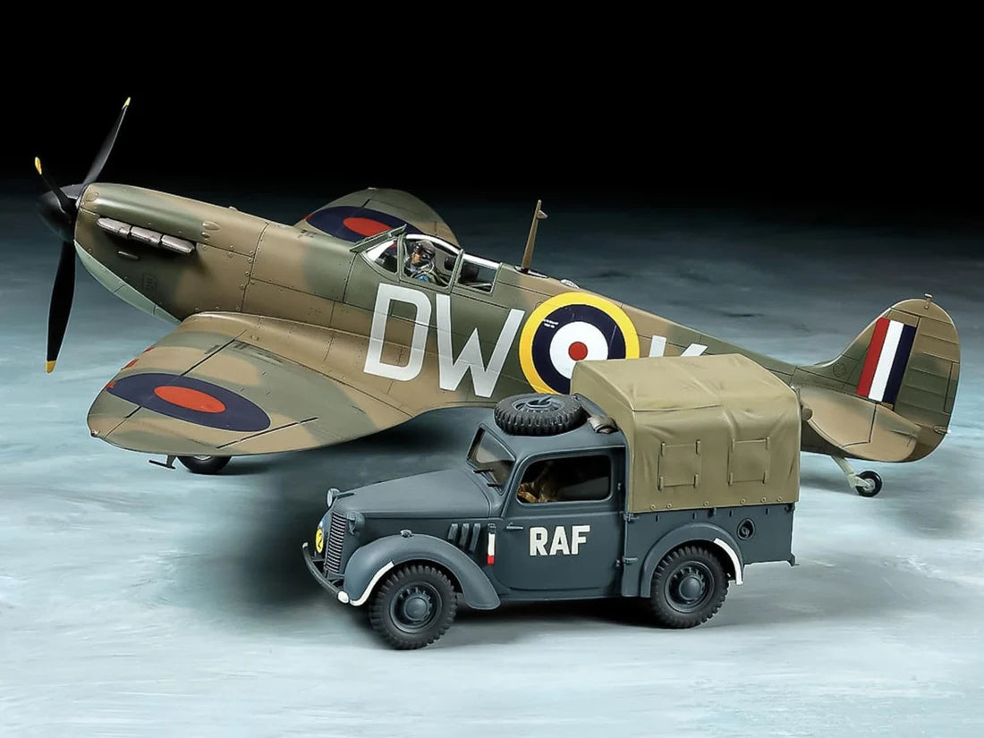 1/48 Supermarine Spitfire Mk.I & Light Utility Car 10HP