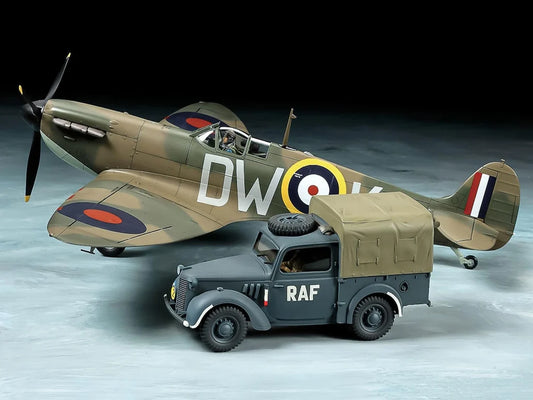 1/48 Supermarine Spitfire Mk.I & Light Utility Car 10HP