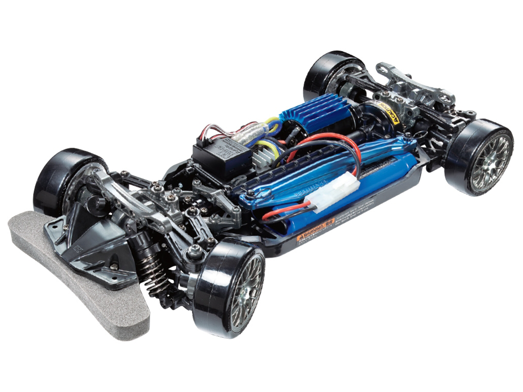 Tamiya 1/10 RC Mazda RX-7 (FD3S) Kit, with TT02D Chassis, Drift Spec (TAM58648-A)