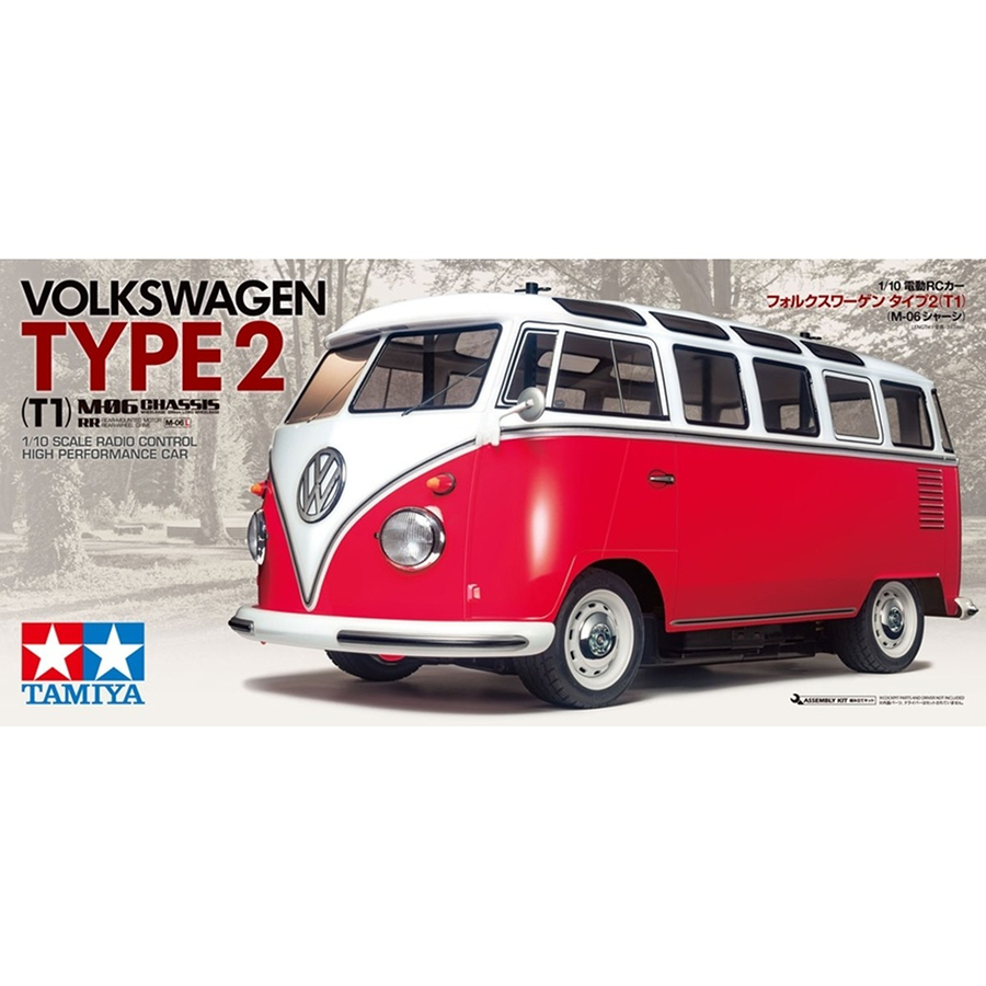 1/10 RC Volkswagen Type 2 T1, M06 Chassis