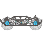 Tamiya 1/10 RC Squash Van 4WD Monster Truck Kit (TAM58725-A)