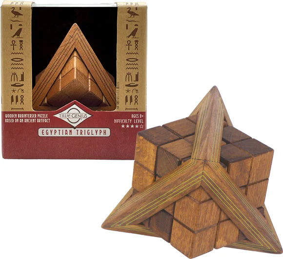 True Genius Egyptian Triglyph Puzzle: TG451