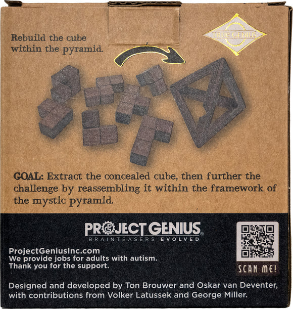 True Genius Egyptian Triglyph Puzzle: TG451