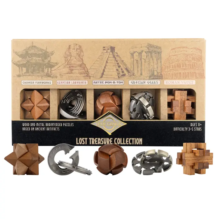 True Genius Lost Treasure Puzzle Collection TG452