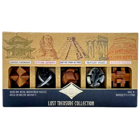True Genius Lost Treasure Puzzle Collection TG452