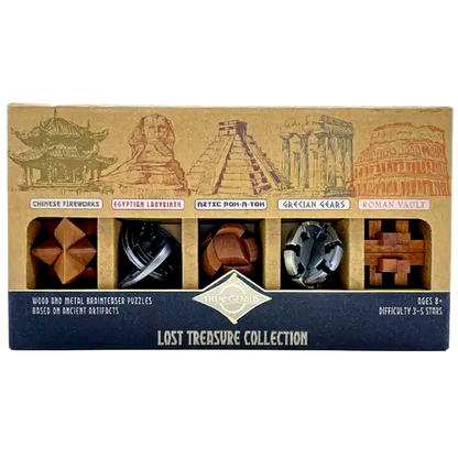 True Genius Lost Treasure Puzzle Collection TG452
