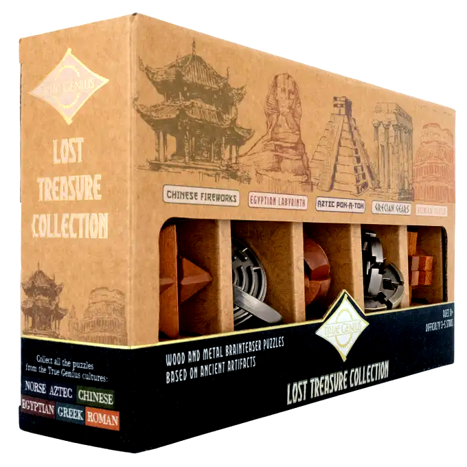 True Genius Lost Treasure Puzzle Collection TG452