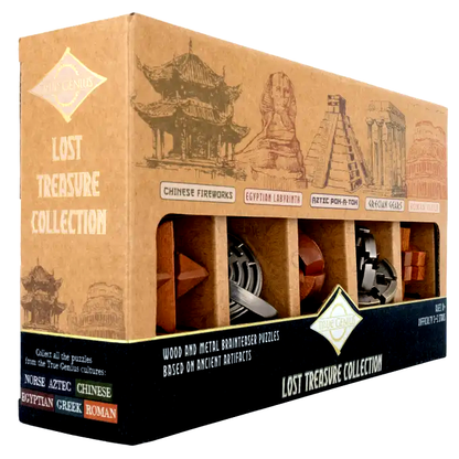 True Genius Lost Treasure Puzzle Collection TG452